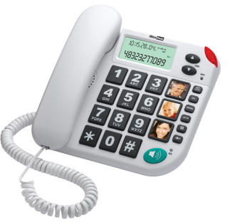 Telefon przewodowy MAXCOM KXT-480